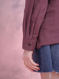 DressBerry Pocket Detail Cotton Shirt