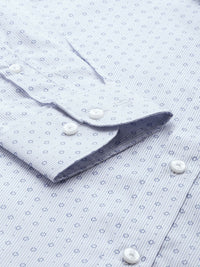 Raymond Slim Fit Striped Pure Cotton Formal Shirt