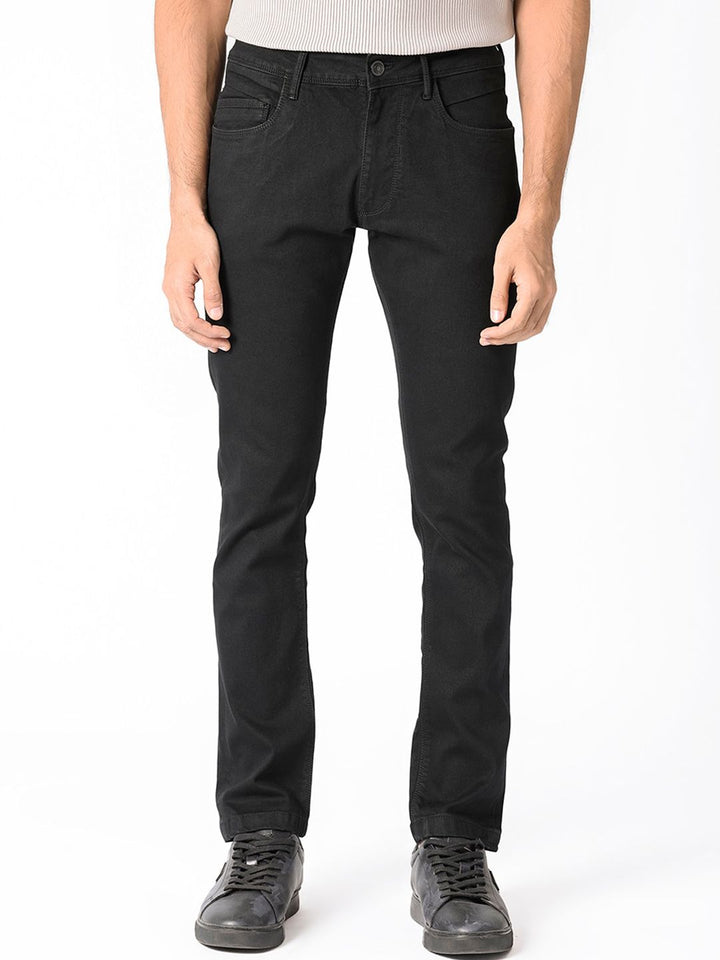 RARE RABBIT Men Hawkins Slim Fit Stretchable Cotton Jeans