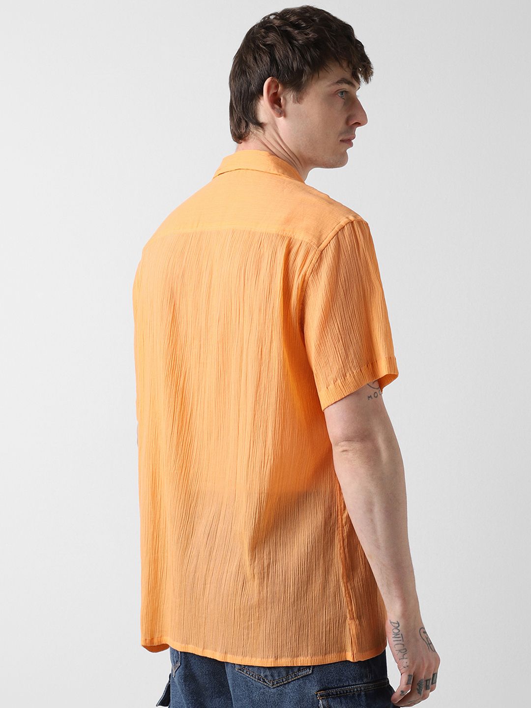 VASTRADO Men Classic Opaque Pure Cotton Casual Shirt