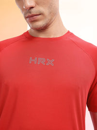 HRX by Hrithik Roshan Printed Rapid-Dry Training T-shirt