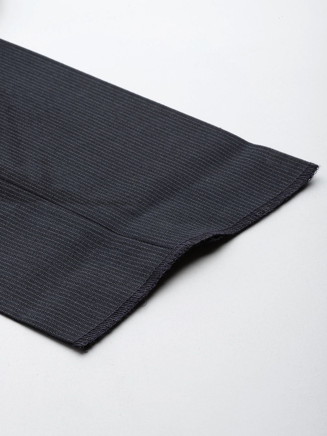 Raymond Men Striped Slim Fit Formal Trousers