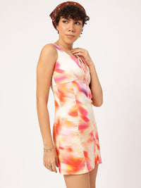 DressBerry Femme Fever Abstract Print Bodycon Dress