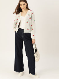 DressBerry Printed Cardigan