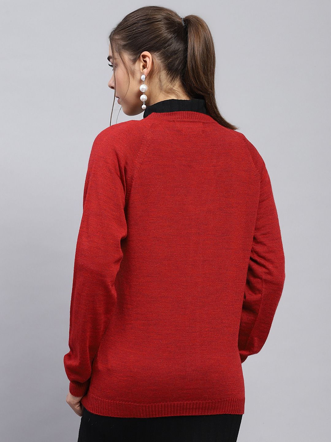 Monte Carlo V-Neck Woollen Cardigan Sweater