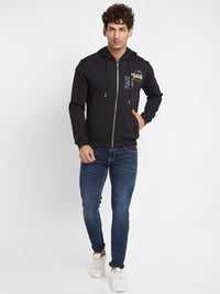 Being Human Hooded Front Open Sweater