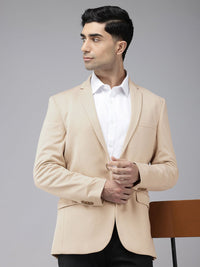 Park Avenue Single-Breasted Notched Lapel Active Fit Formal Blazer