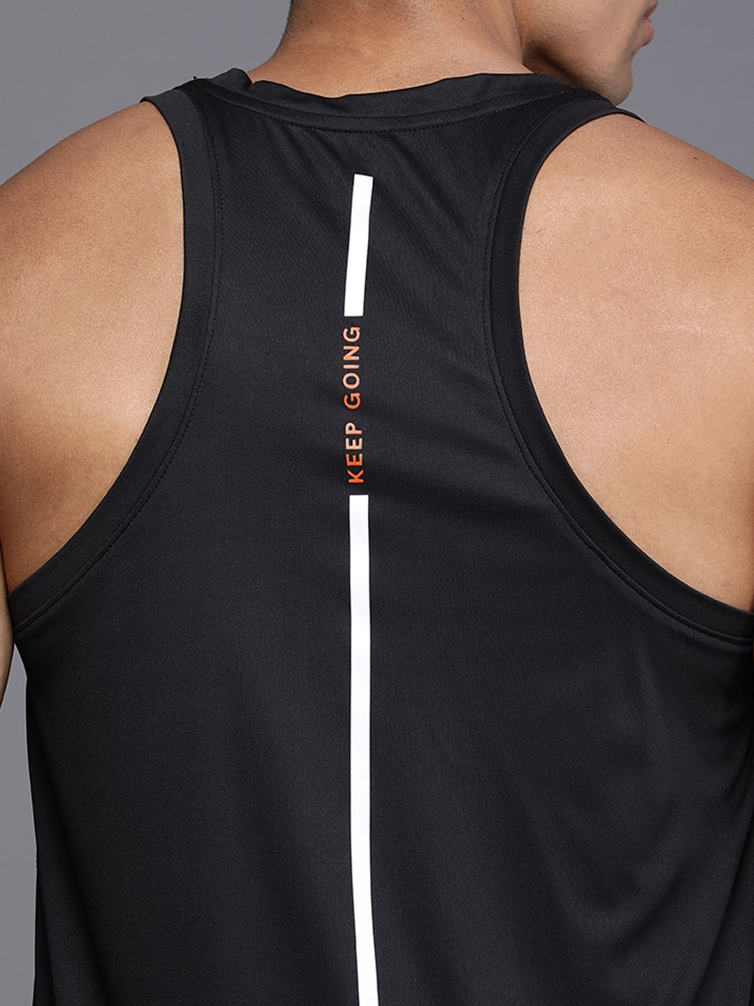 HRX by Hrithik Roshan Men Brand Logo Printed Badminton Rapid-Dry T-shirt