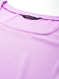 DressBerry Ribbed Bodycon Mini Dress