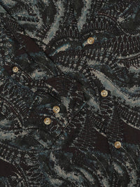 VASTRADO Men Classic Slim Fit Floral Opaque Printed Casual Shirt