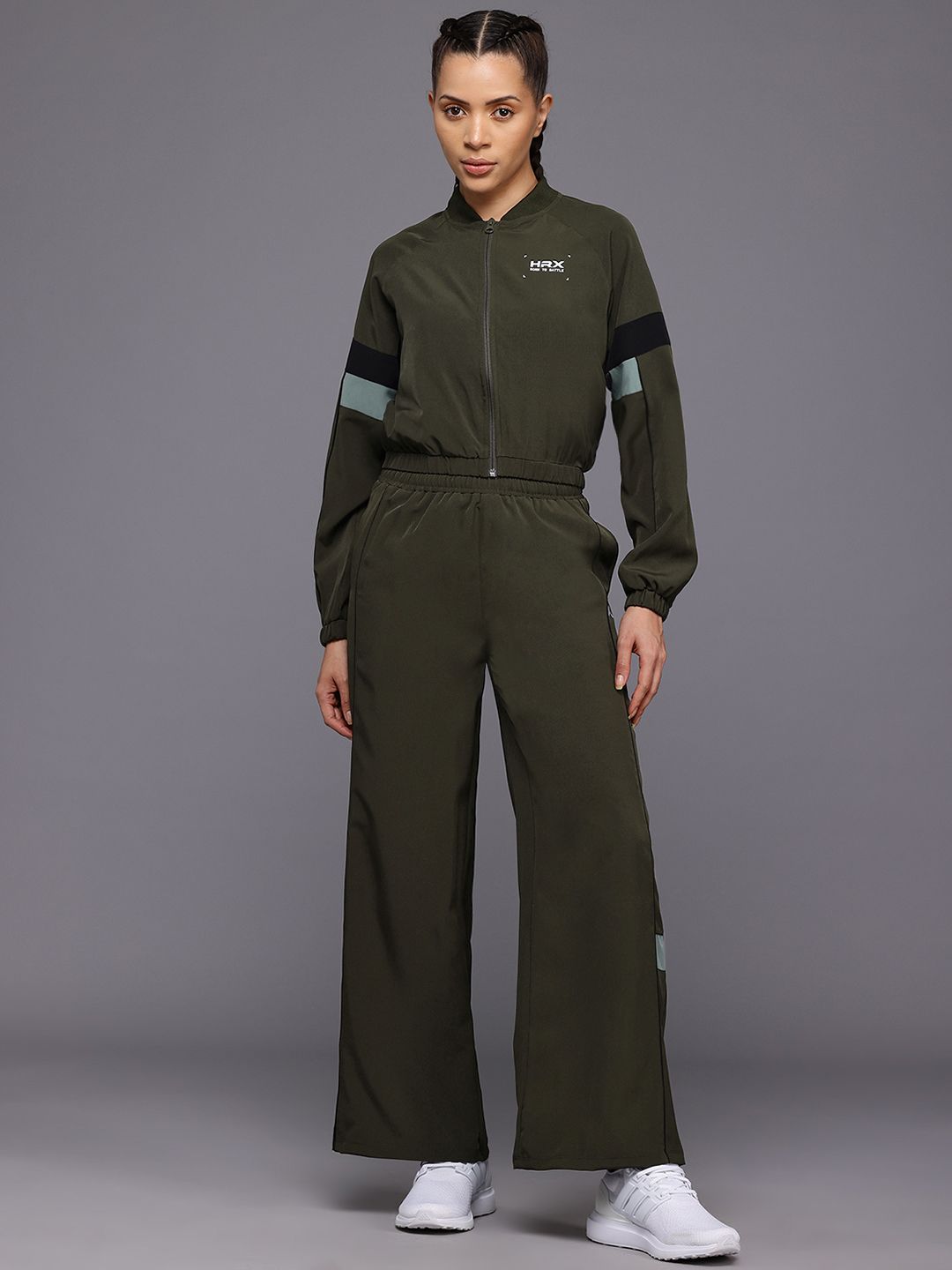 HRX by Hrithik Roshan Brand Logo Detail Lifestyle Tracksuit