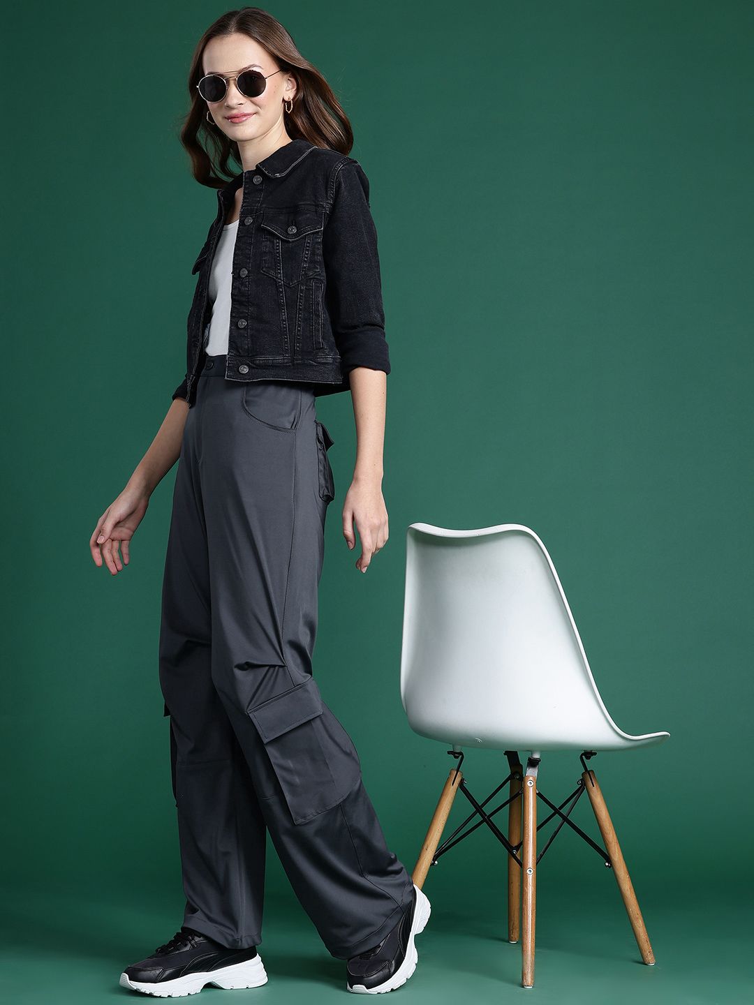 DressBerry Women Cargo-Style Trousers