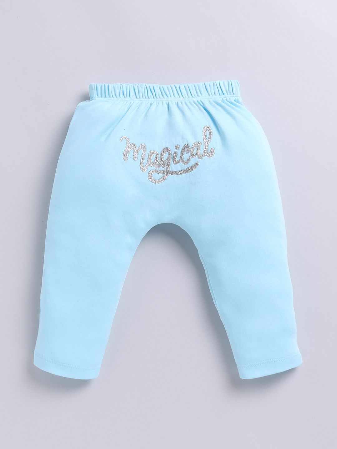 Moms Love Girls Pure Cotton Printed Top with Trousers