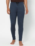 Sweet Dreams Men Navy Blue Mid Rise Cotton Lounge Joggers
