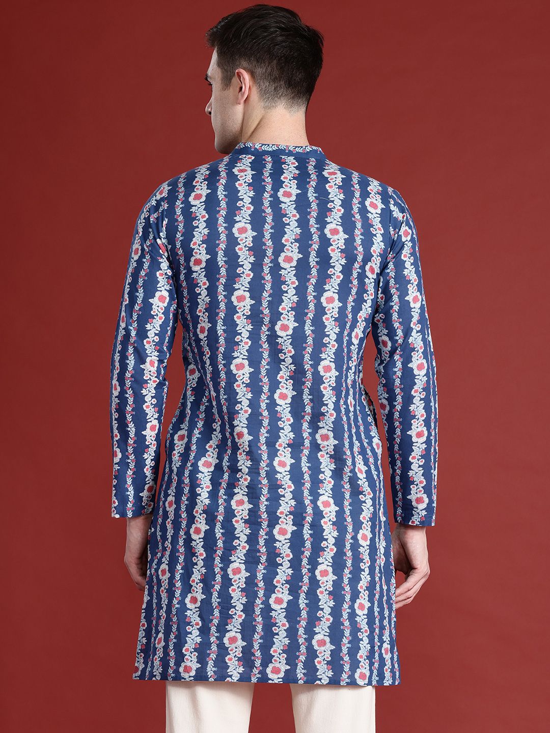 Anouk Kaarkhana Collection Pure Cotton Floral Print Kurta