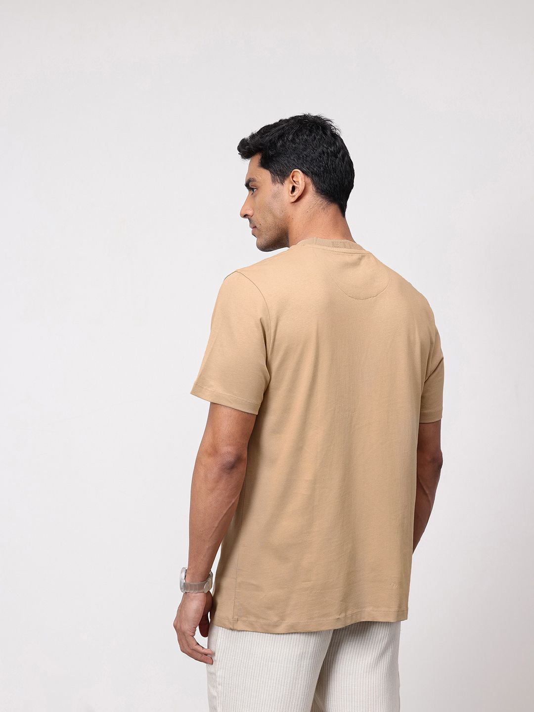 ether 365 Essentials Pure Cotton Round Neck Comfort Fit T-shirt