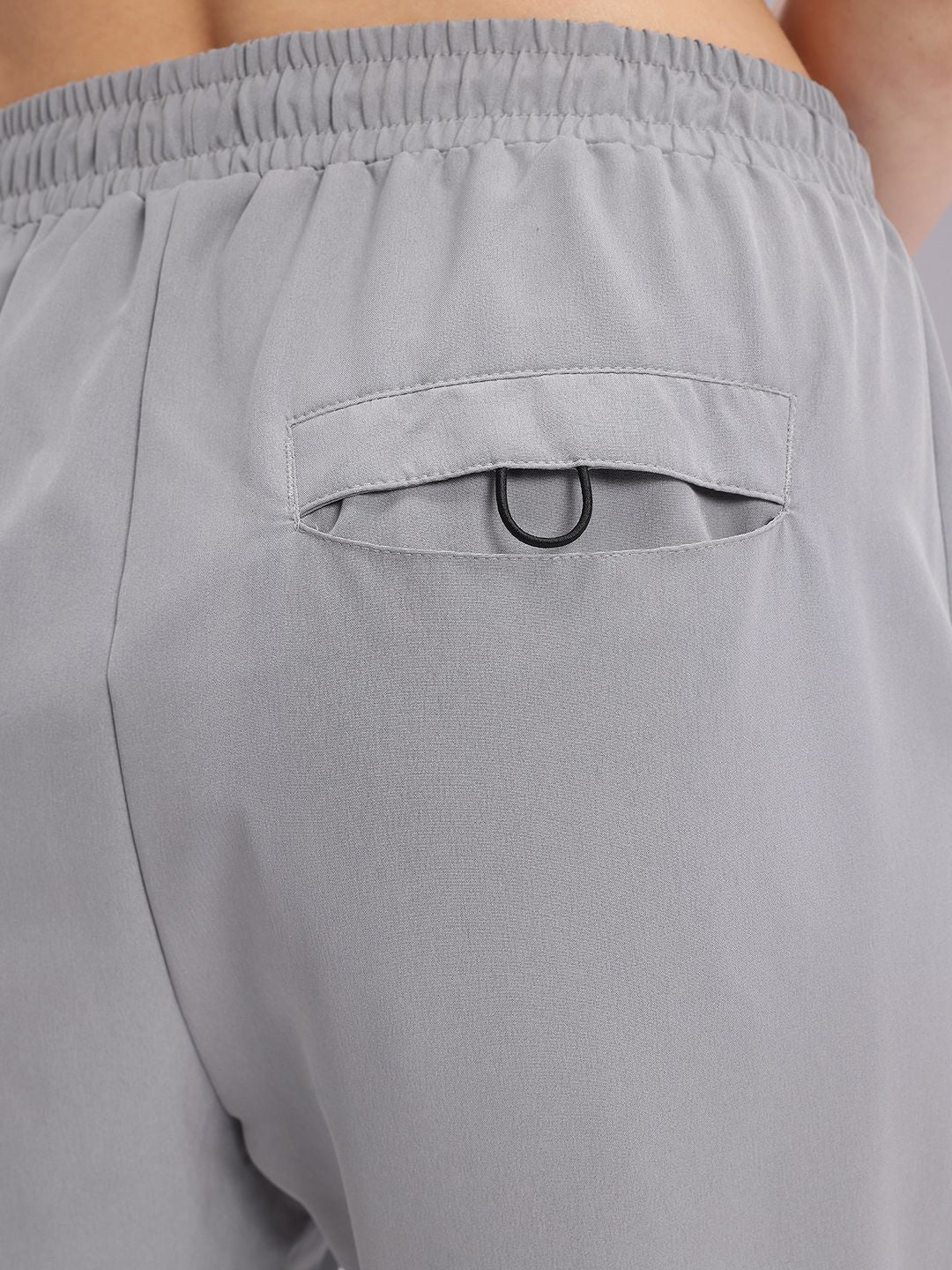 HRX by Hrithik Roshan Women Cropped Running Track Pants with Toggle Hem