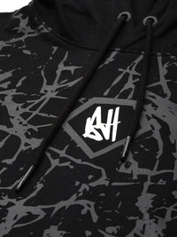 Being Human Printed Hooded Pure Cotton Sweatshirt