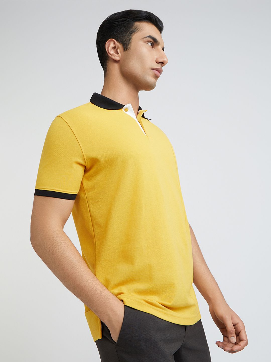 Park Avenue Polo Collar Slim Fit T-shirt