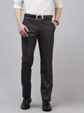 Park Avenue Men Checked Formal Trousers