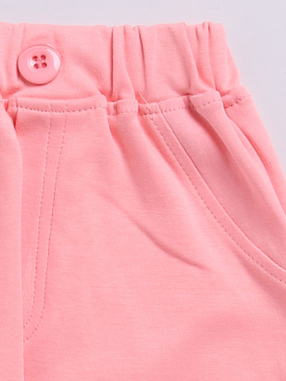 Moms Love Infant Boys Printed Pure Cotton Shirt with Joggers