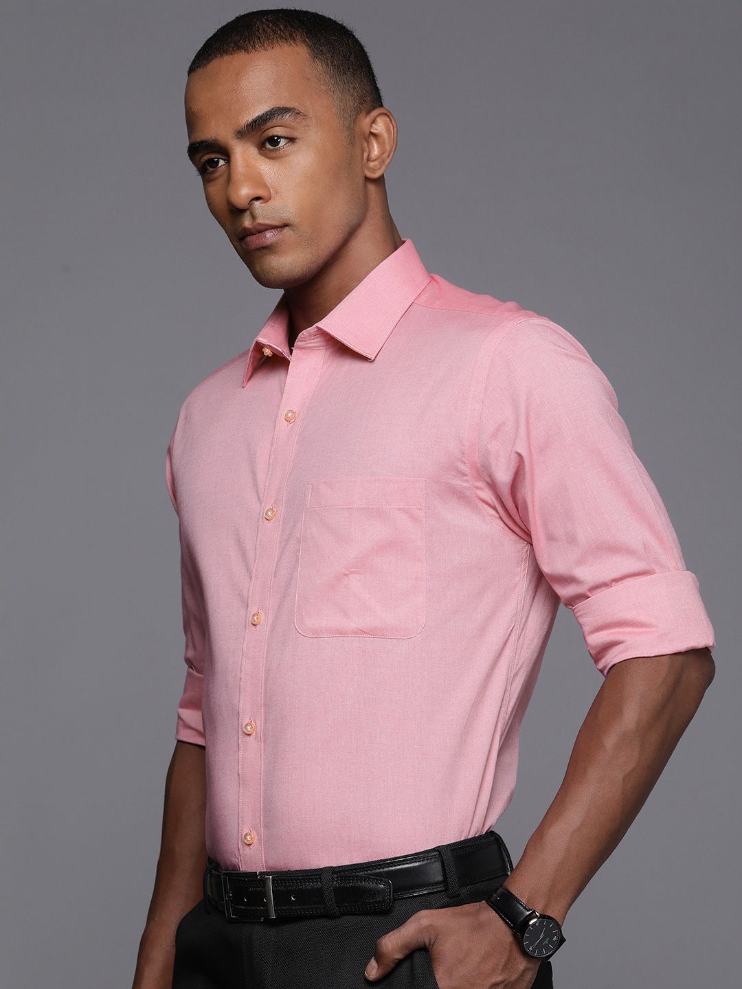 Raymond Pure Cotton Slim Fit  Formal Shirt