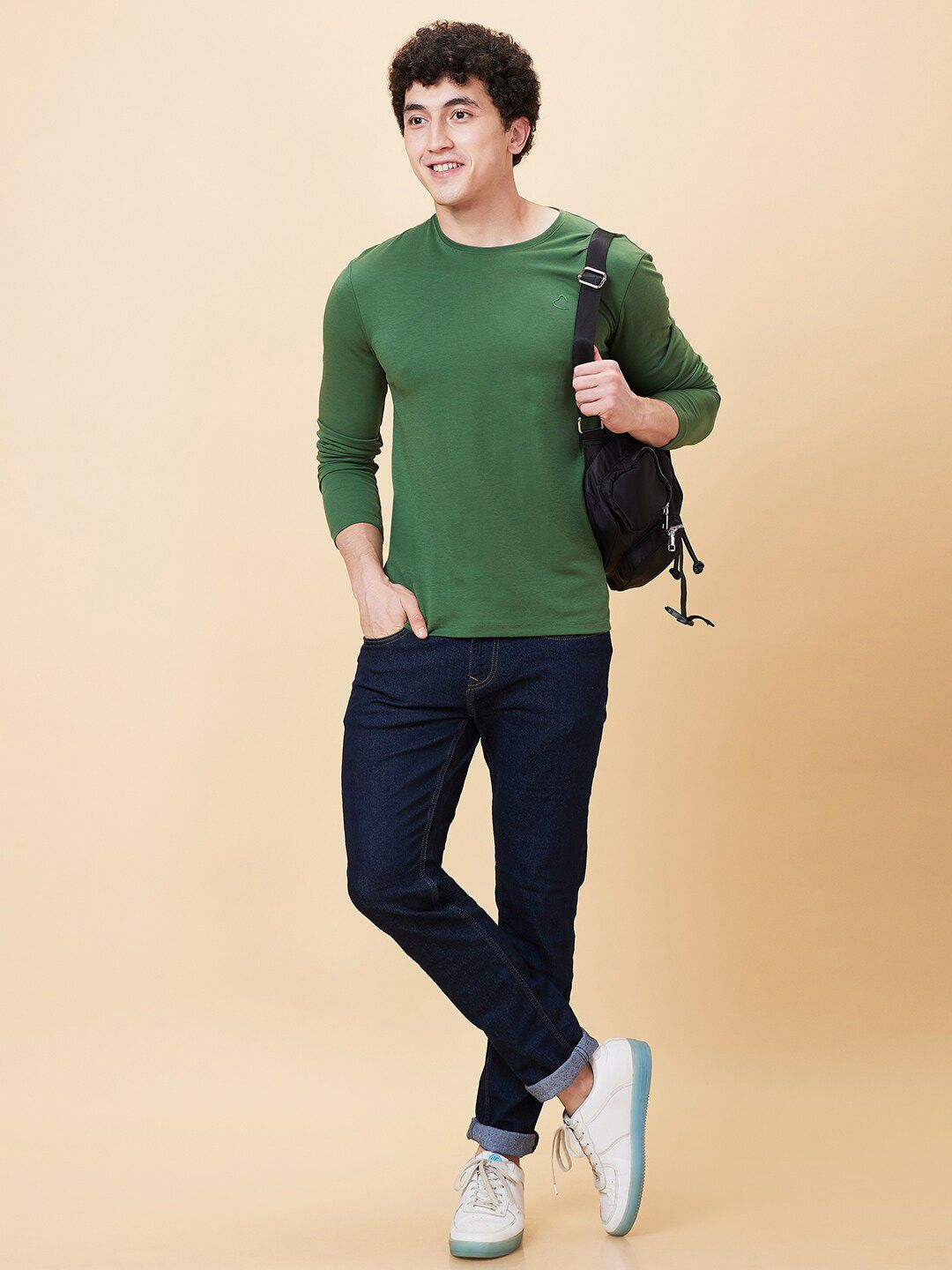 Being Human Round Neck Cotton T-shirt