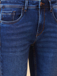 Being Human Men Slim Fit Mid-Rise Heavy Fade Jeans