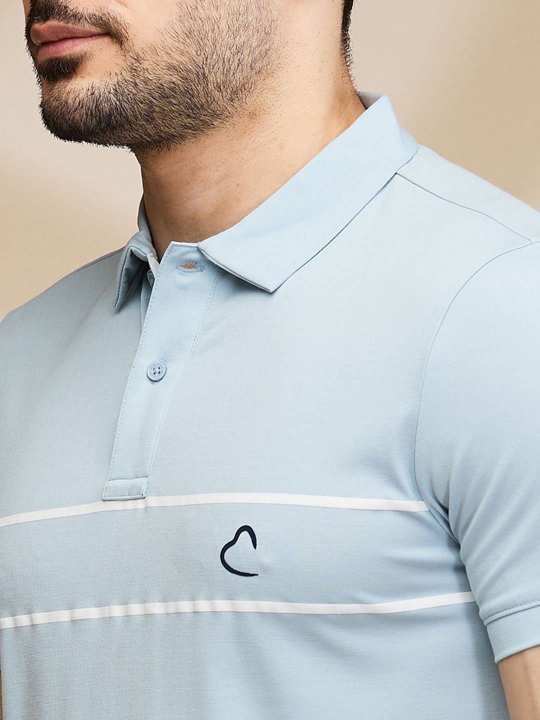 Being Human Men Polo Collar Pockets T-shirt