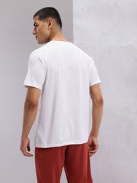 HRX by Hrithik Roshan Typography Printed Raglan Sleeves Rapid-Dry Running T-shirt