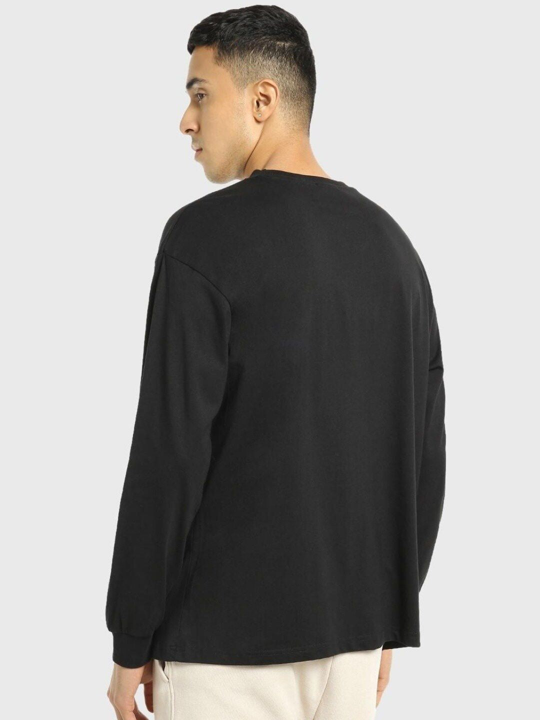 Bewakoof Men Printed Oversize Cotton T-shirt