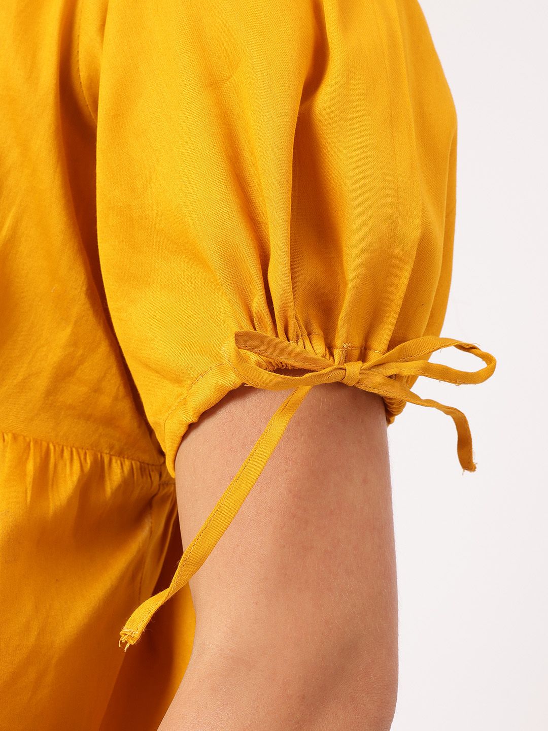 DressBerry Sunshine State Plunge Styled Back Top