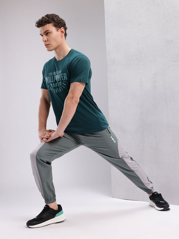 HRX by Hrithik Roshan Men Typography Printed Training T-shirt