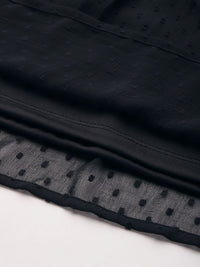 DressBerry Dobby A-Line Midi Dress