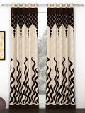 Story@home Brown 2 Pieces Door Curtain