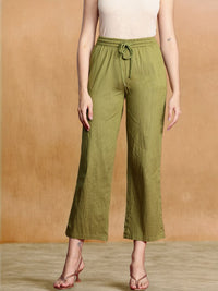 all about you Women High-Rise Wide Leg Trouser