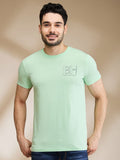 Being Human Men Typography Pockets T-shirt
