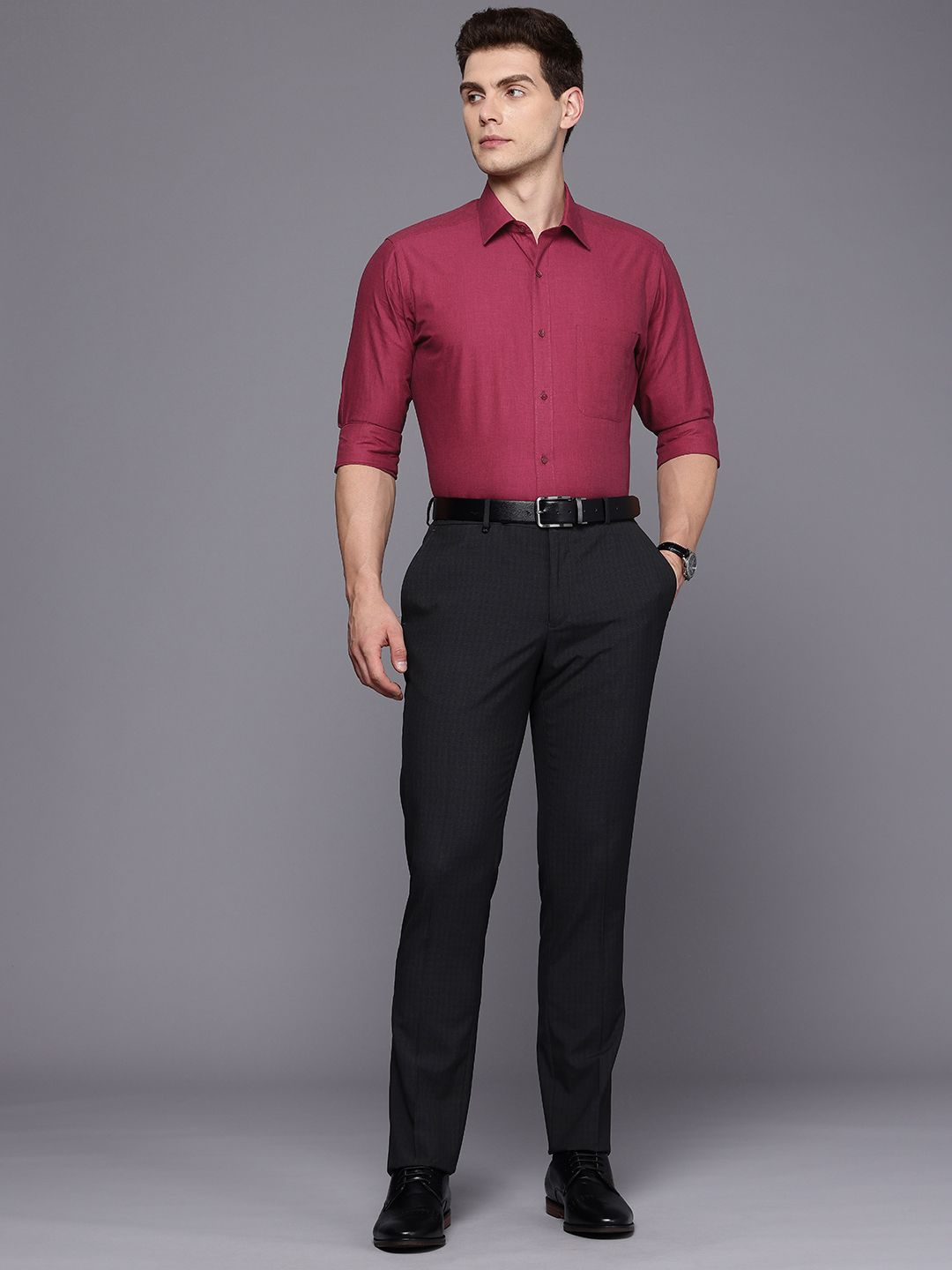 Raymond Slim Fit Pure Cotton Formal Shirt