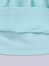 Moms Love Infant Girls Peter Pan Collar Puff Sleeve Fit & Flare Dress