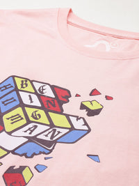 Being Human Printed Pure Cotton T-shirt