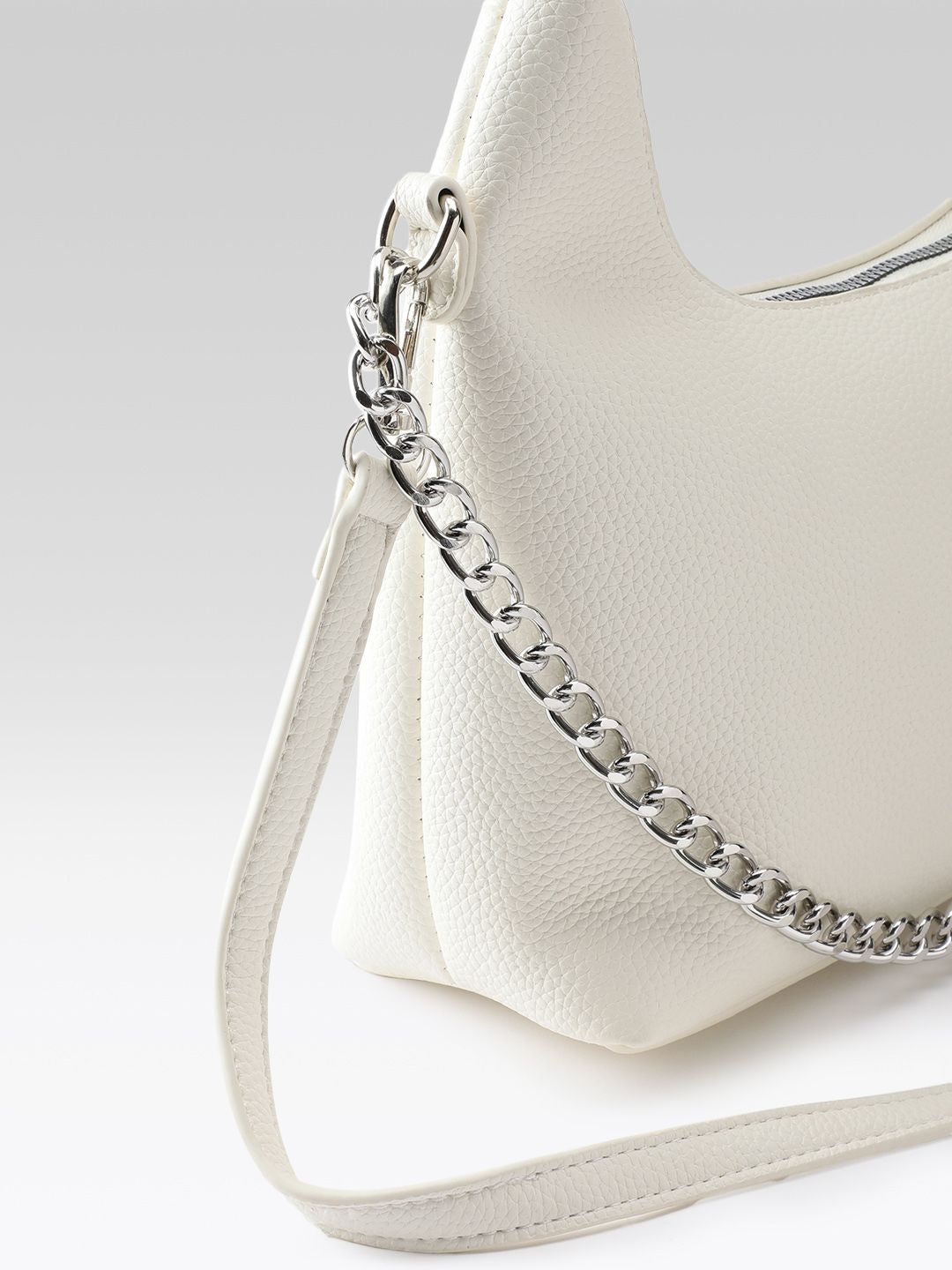 Lino Perros Textured Structured Shoulder Bag