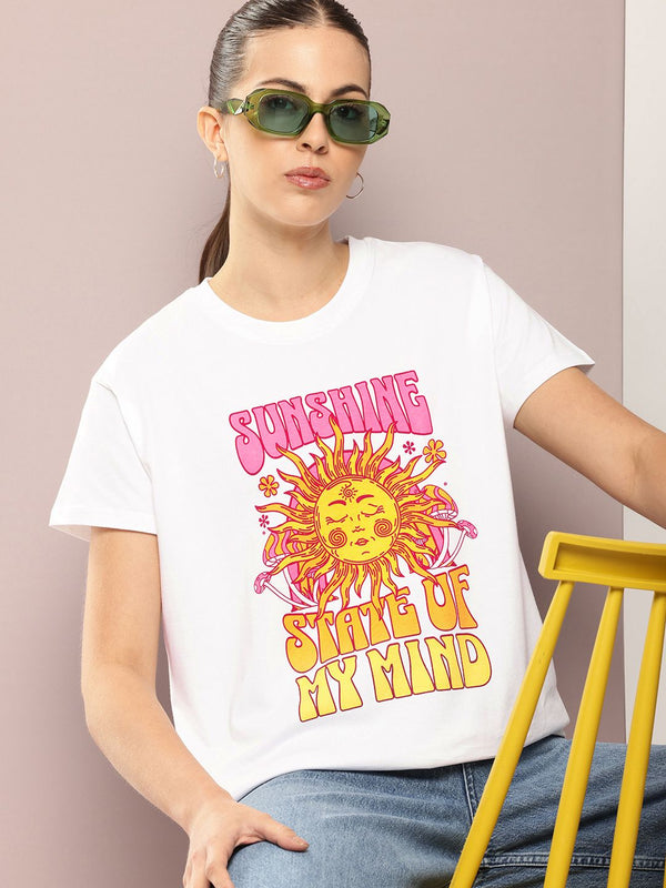 DILLINGER Typography Printed Pure Cotton Boxy T-shirt