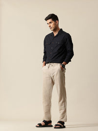 Mr Bowerbird Liberal Fit Long Sleeves Casual Shirt