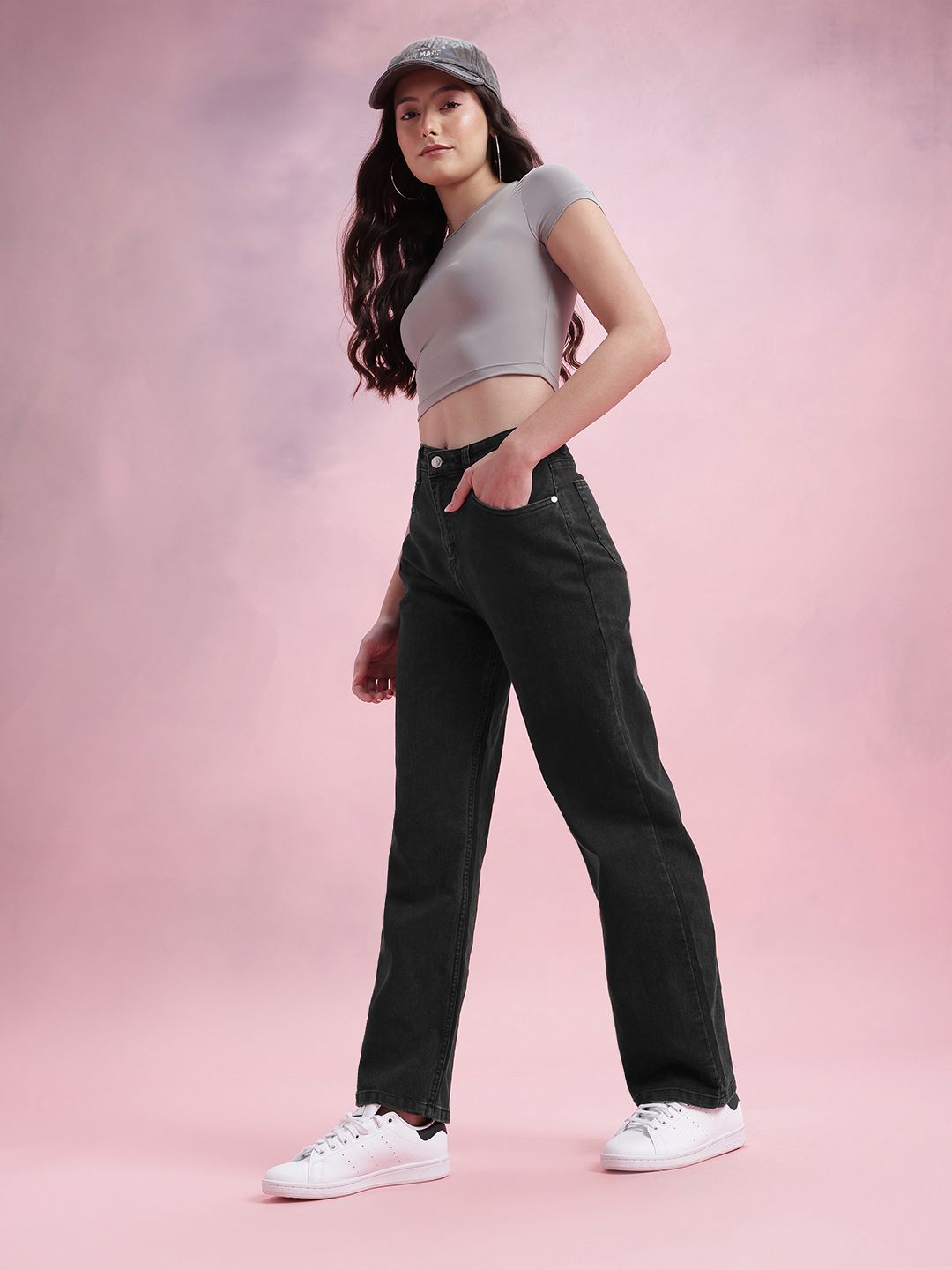 DressBerry Women Straight Fit Jeans