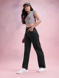 DressBerry Women Straight Fit Jeans