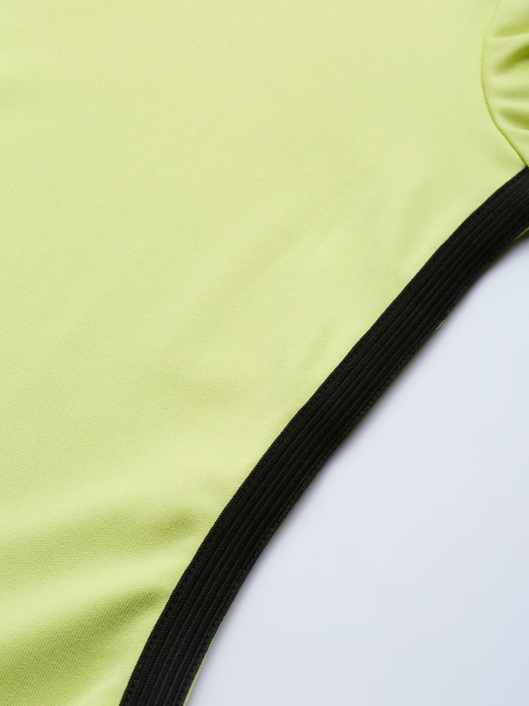 DressBerry Lime Green Fitted Top