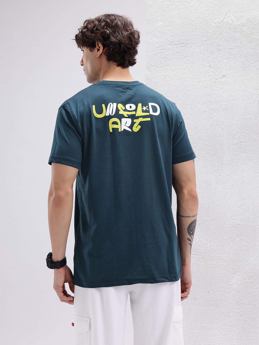 HRX by Hrithik Roshan Men Typography Printed T-shirt