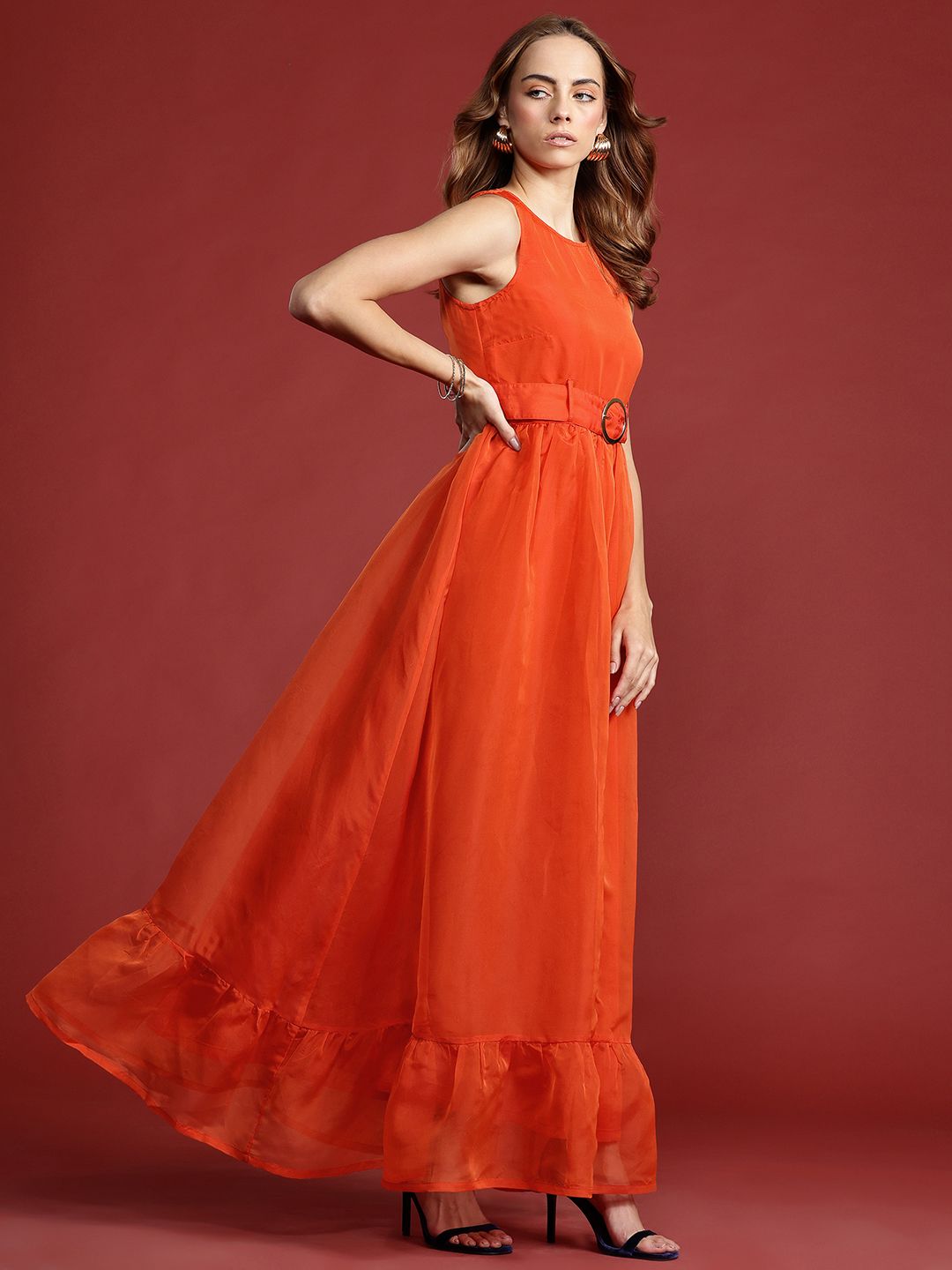 all about you Maxi Dress with Belt