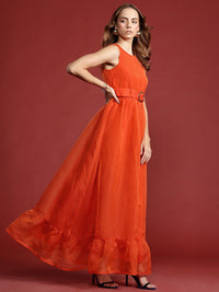 all about you Maxi Dress with Belt