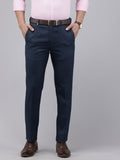Park Avenue Men Slim Fit Textured Formal Trousers
